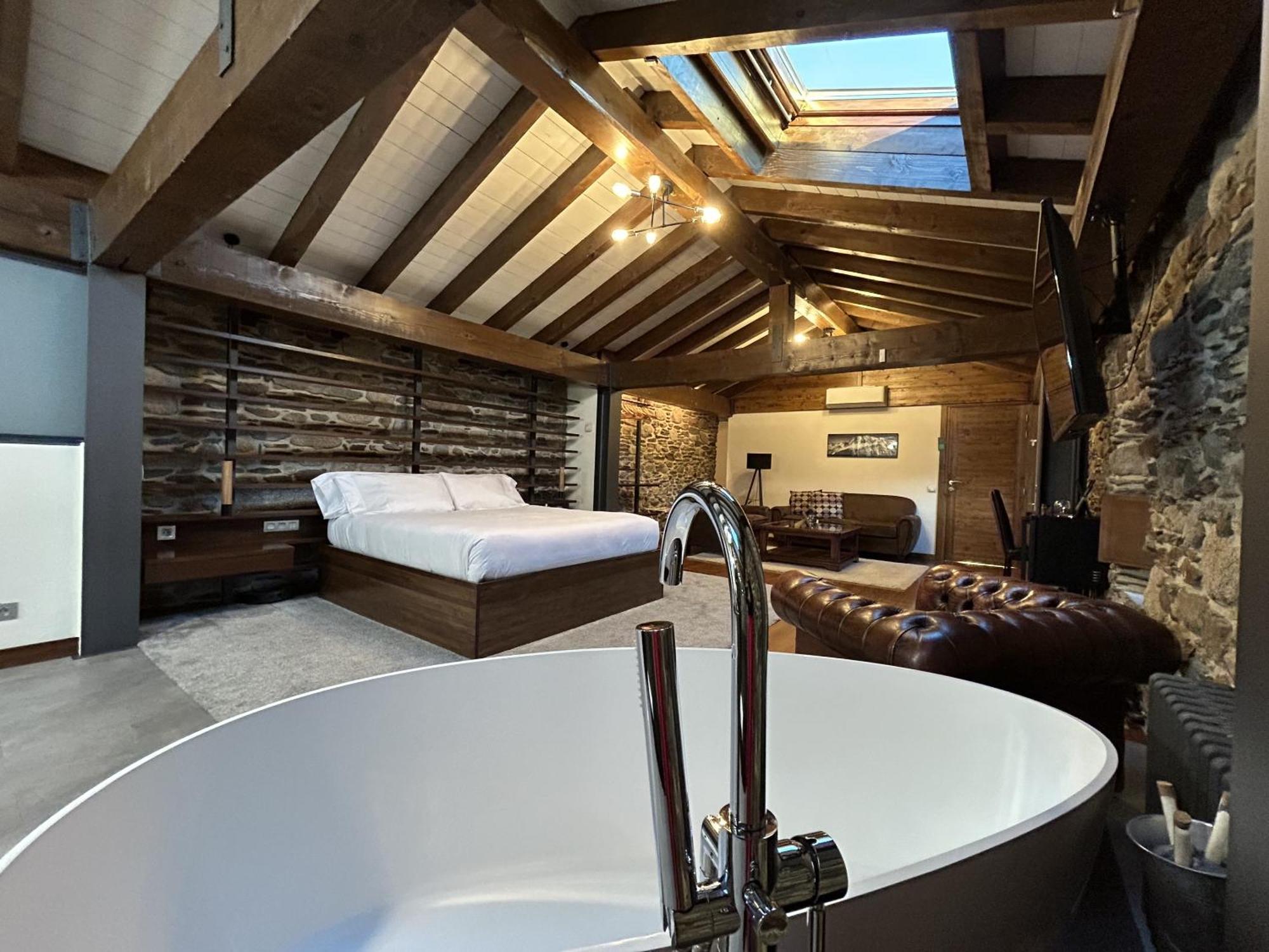 Bed and Breakfast Mas Farner - Adults Only Llivia Pokoj fotografie