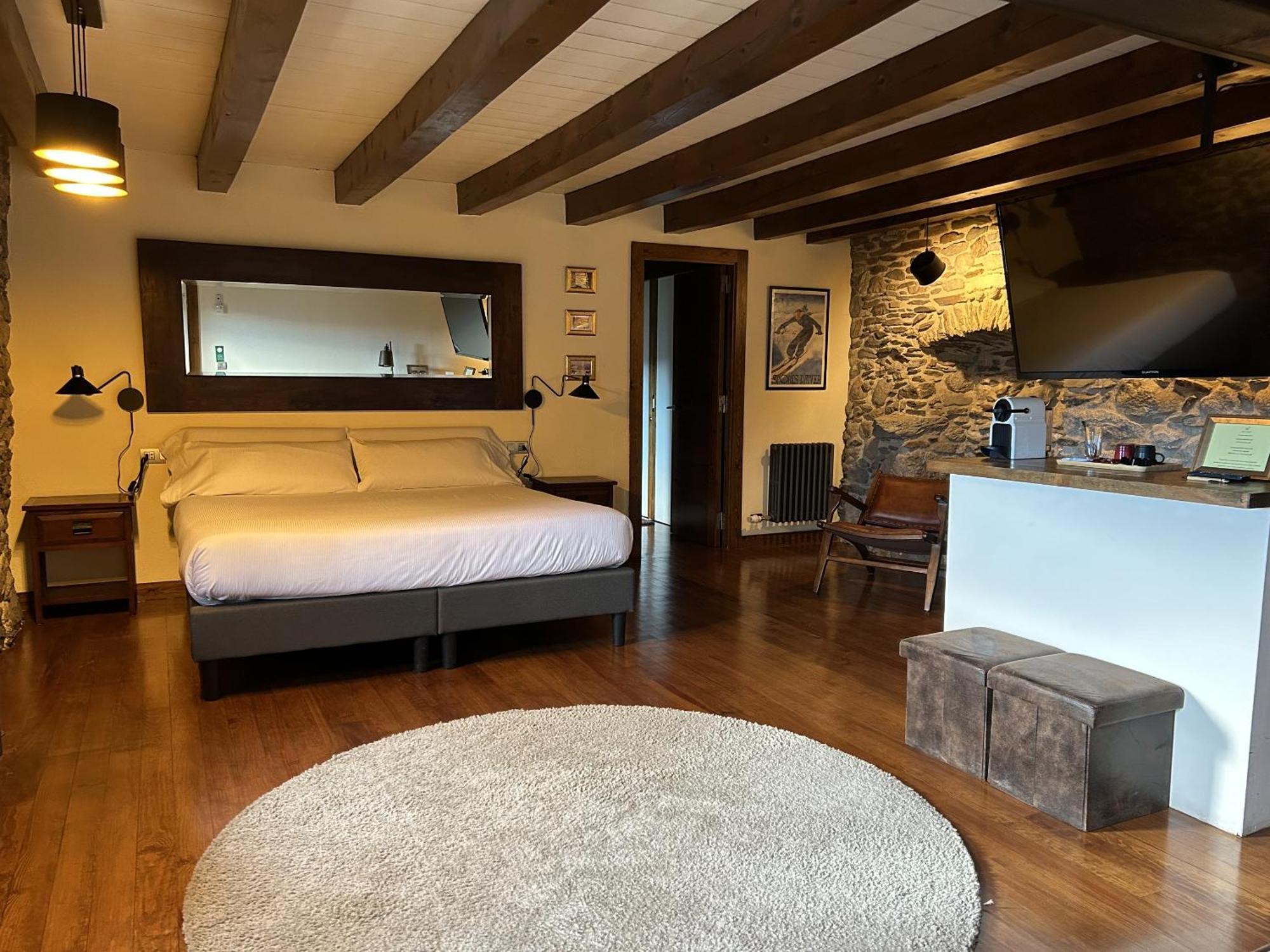Bed and Breakfast Mas Farner - Adults Only Llivia Pokoj fotografie