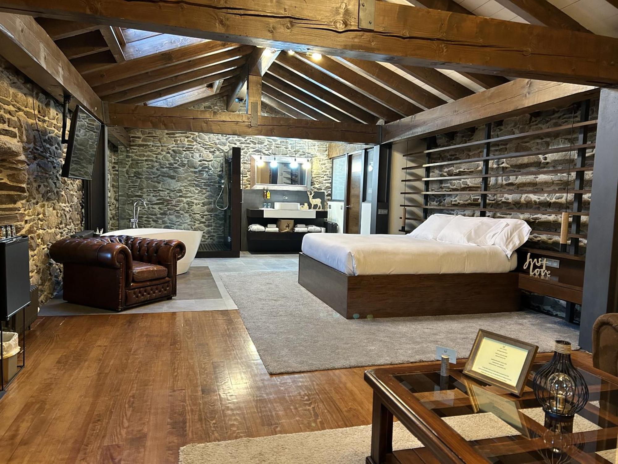 Bed and Breakfast Mas Farner - Adults Only Llivia Pokoj fotografie